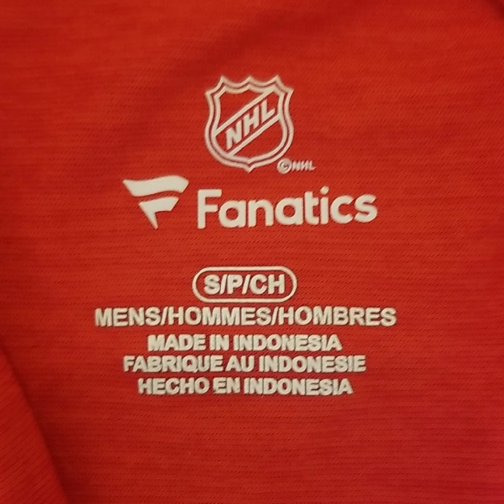 Fanatics Red Wings Long Sleeve Mens Tee - Picture 7 of 10